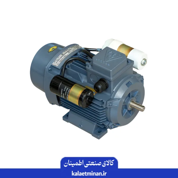 الکتروموتور موتوژن تکفاز دوخازن 1.5 اسب 1500 دور پوسته آلومینیوم